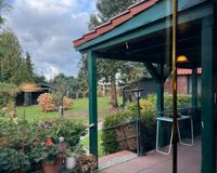 Ausblick in den Garten