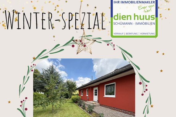 ! KAUFPREISREDUZIERUNG ! Bungalow mit idyllischem Grundstück