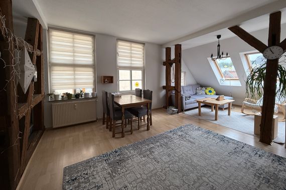 Wunderschöne 3- Zimmer Dachgeschoss Wohnung in der Innenstadt von Bad Doberan