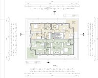 Planung Staffelgeschoss Grundriss